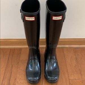 Tall hunter boots!